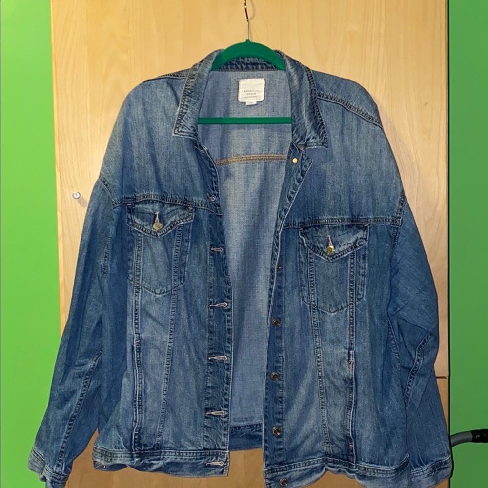 Oversized Boyfriend Jean Jacket